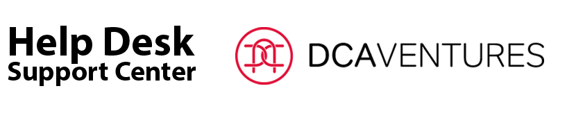 DCA Ventures Help Desk